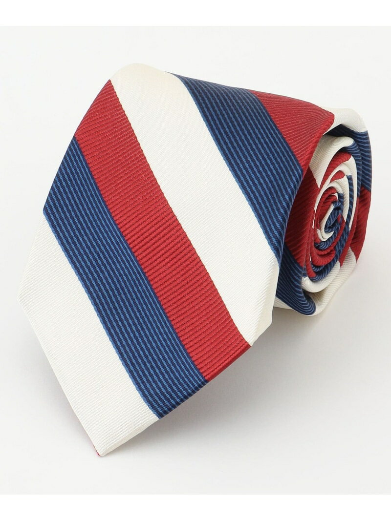 J.PRESS 【STRUCTURE MIX COLLECTION】レジメンタル ネクタイ ジェイプレス スーツ・フォーマル ネクタイ・蝶ネクタイ ブラウン レッド【送料無料】