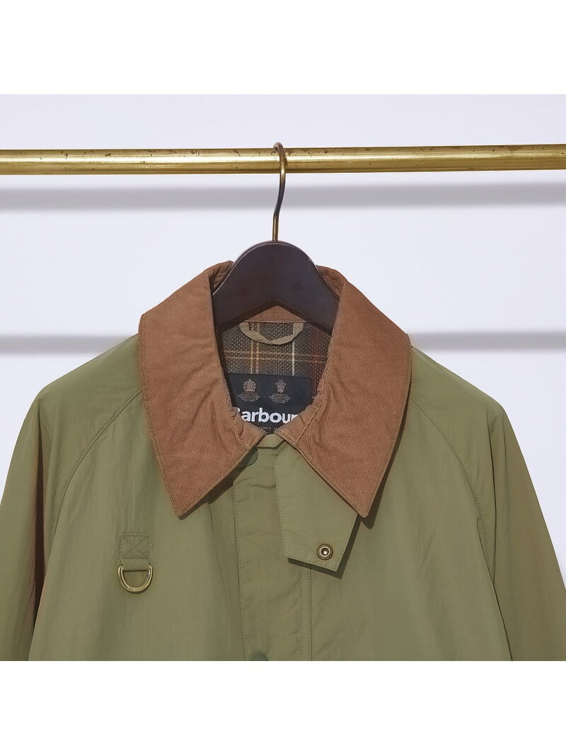 ABAHOUSE LASTWORD 【BARBOUR】SPEY / リップストップ ショートブルゾン アバハウス ジャケット・アウター ブルゾン・ジャンパー グリーン ネイビー【送料無料】