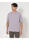 【SALE/30%OFF】UNITED ARROWS green label relaxing A+ COOL ビズ クルーネック カットソー -接触冷感・吸水速乾- ユナイテッドアローズ グリーンレーベルリラクシング トップス カットソー・Tシャツ ホワイト ブラック グレー【RBA_E】【送料無料】