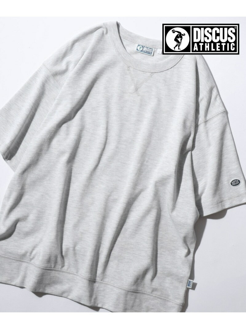 【SALE／28%OFF】DISCUS Tシャツ メンズ トレーナー 半袖 スウェット レディース ユニセックス シトリー トップス カットソー・Tシャツ ネイビー ホワイト ブラック ベージュ ピンク【RBA_E】