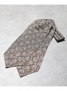 【SALE/40%OFF】realize select シルク ペイズリーデザインアスコット レアリゼ ファッション雑貨 スカーフ・バンダナ【RBA_E】