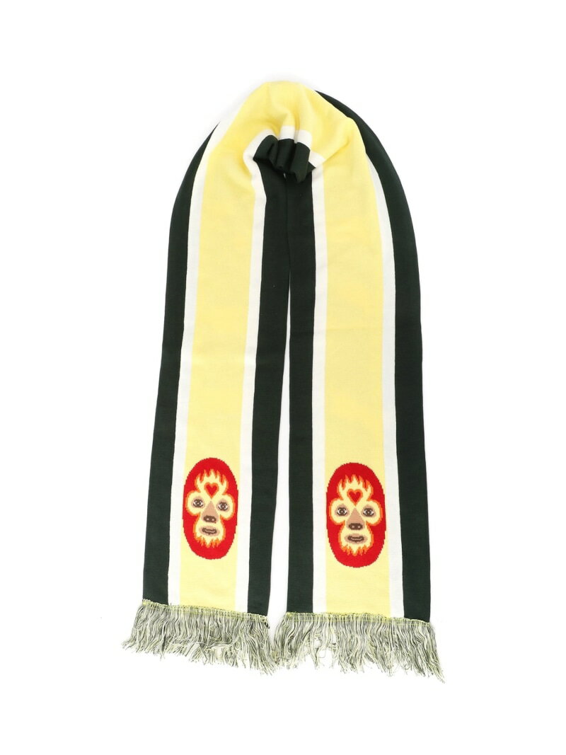 gym master gym master/(U)レスラージャガードニットマフラー ジムマスター ファッション雑貨 マフラー..