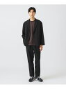 BEAMS HEART MEN 撥水 フィルム セットアップ ビームス ハート ジャケット・アウター テーラードジャケット・ブレザー ネイビー ブラック【先行予約】*【送料無料】
