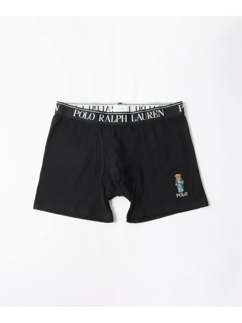 JOURNAL STANDARD WEB限定 POLO RALPH LAUREN / BEAR Emb BOXER BRIEF RM3-Y103RM3-Y103 ジャーナル スタンダード インナー・ルームウェア その他のインナー・ルームウェア ブラック ネイビー【送料無料】