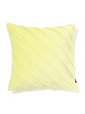 【SALE/50%OFF】Francfranc ベルベットコード クッションカバー 450*450 ライトグリーン(124) フランフラン インテリア・生活雑貨...