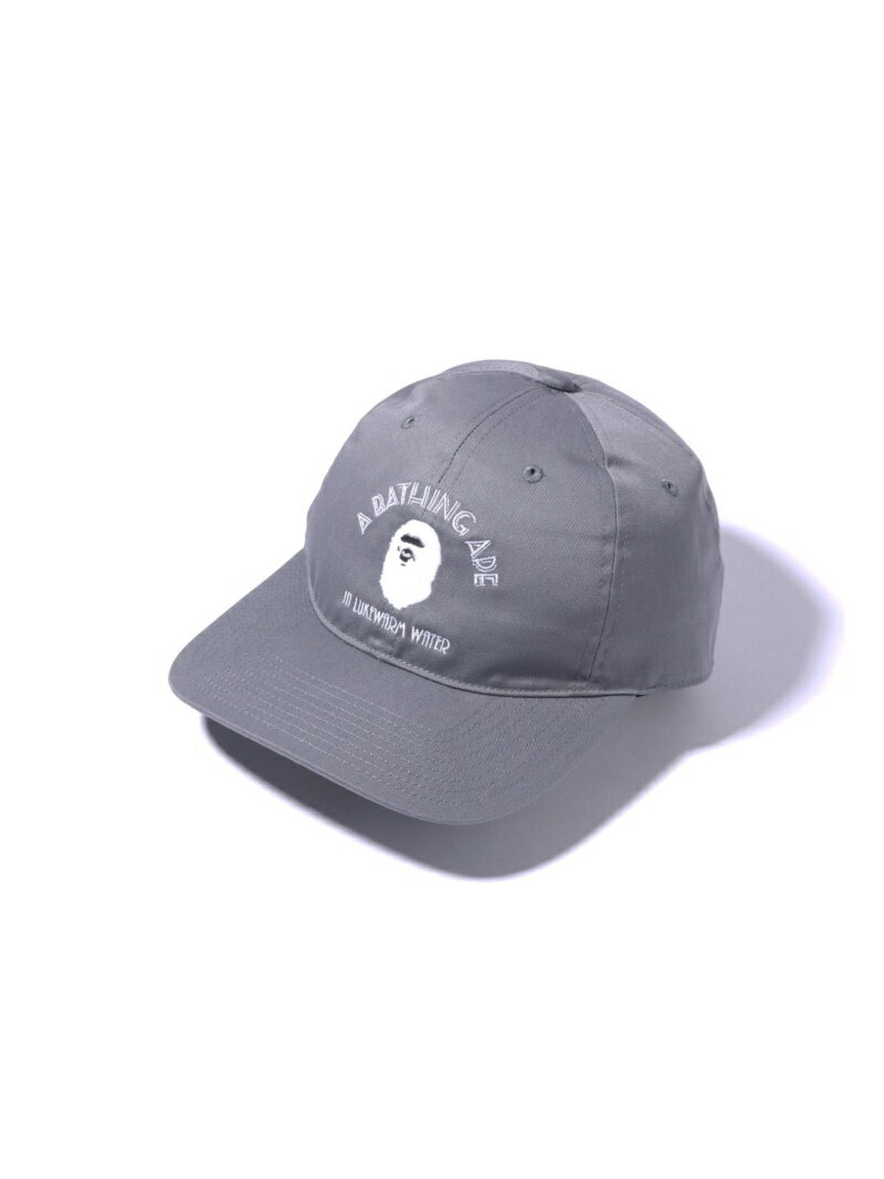 A BATHING APE A BATHING APE PANEL CAP 2 M ア ベイシング エイプ 帽子 キャップ グレー ネイビー【送料無料】