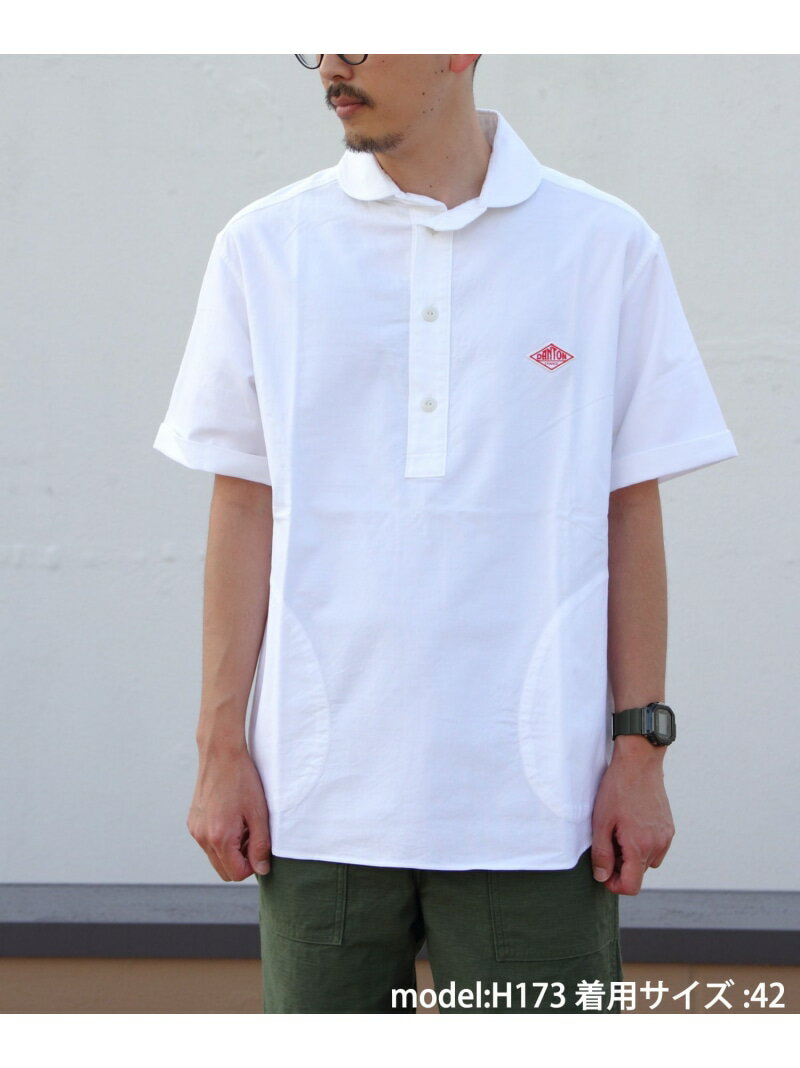 DANTON DANTON/(M)ROUND COLLAR P.O SHIRT B0284 XebvX gbvX VcEuEX zCgyz