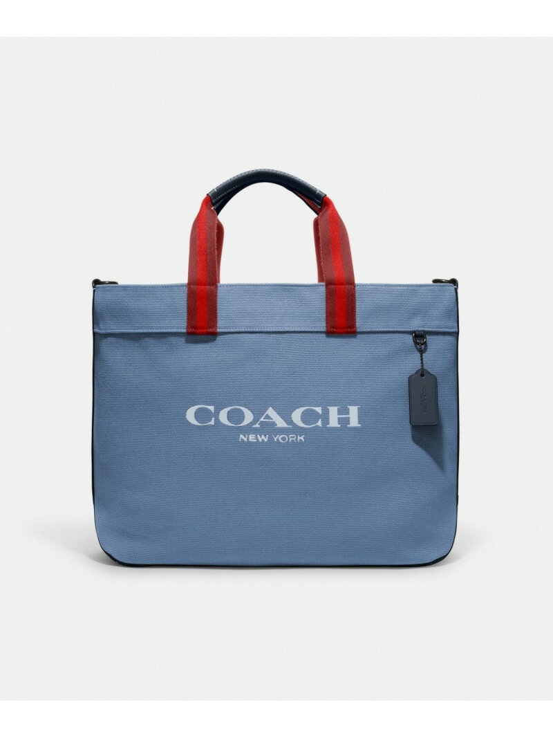 【SALE／62%OFF】COACH OUTLET トート 38 コーチ　アウトレット バッグ トートバッグ ブルー【RBA_E】【送料無料】