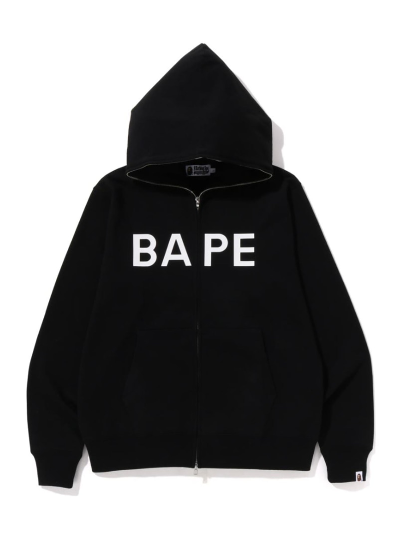 A BATHING APE BAPE FULL ZIP HOODIE -ONLINE EXCLUSIVE- ア ベイシング エイプ トップス パーカー フーディー ブラック グレー ネイビー【送料無料】