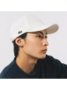 LACOSTE フロントブランク6パネルキャップ ラコステ 帽子 キャップ ホワイト ベージュ ブラック ネイビー【送料無料】