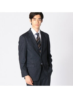【SALE/50%OFF】COMME CA ISM 【セットアップ対応】デニムライク ジャケット コムサイズム スーツ・フォーマル セットアップスーツ ネイビー ブラック【RBA_E】【送料無料】
