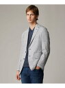 JOSEPH ABBOUD 【洗える・軽量・ストレッチ・速乾】ノルマンディーリネントップ ジャージー ジャケット ジョセフアブード ジャケット・アウター テーラードジャケット・ブレザー ブルー ネイビー【送料無料】