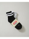 NANO universe Healthknit/シンカーモノトーン2本ライン ソックス 3足セット ナノユニバース 靴下・レッグウェア その他の靴下・レッグウェア