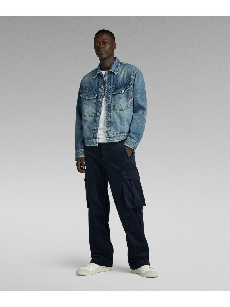 【SALE/30%OFF】G-Star RAW 【公式ショップ】RENATO STRAIGHT CARGO PANTS/ストレートカーゴパンツ ジースターロゥ パンツ カーゴパンツ ネイビー【RBA_E】【送料無料】
