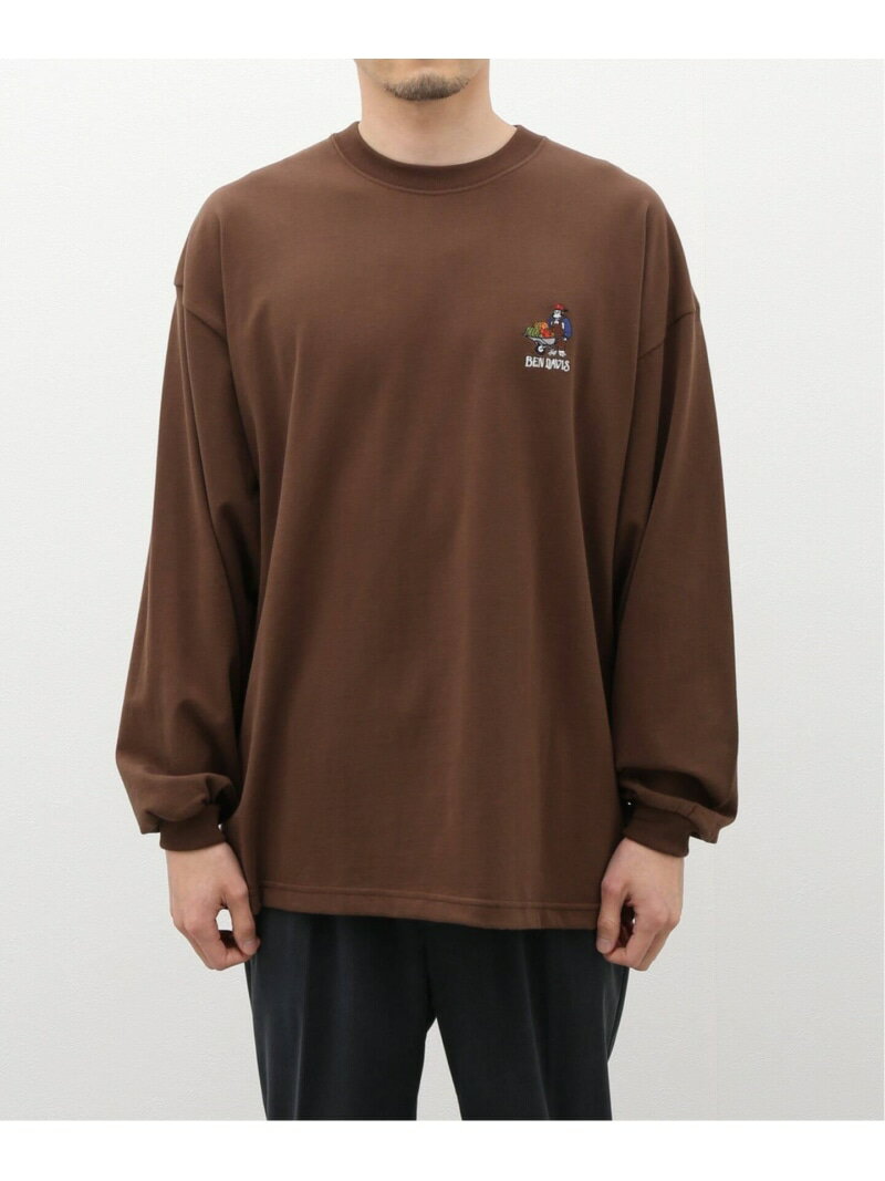 B.C STOCK（ベーセーストック）【BEN DAVIS / ベンデイビス】 back long sleeve【BENDAVIS/ベンデイビス】1935年にサンフランシスコで創業したワークウェアブランド。時を経た今尚、セレブリティにも愛用されています。アメリカンカルチャー、アメリカンカジュアルが好きな若いマインドを持った人々にも根強い人気があるのも特徴。ベーシックなデザインと今の時代にあったサイズ感の中に、ワークやストリートの要素を取り入れ、ビギナーから上級者まで愛用されています。モデルサイズ:身長:180cm着用サイズ:L型番：23070730000040-020-803 KC3550【採寸】サイズ肩幅身幅着丈袖丈M585970.555.5L616172.556.5商品のサイズについて【商品詳細】中国素材：本体:綿60%、ポリエステル40%サイズ：M、L本体:洗濯機洗い（弱）※画面上と実物では多少色具合が異なって見える場合もございます。ご了承ください。商品のカラーについて 【予約商品について】 ※「先行予約販売中」「予約販売中」をご注文の際は予約商品についてをご確認ください。■重要なお知らせ※ 当店では、ギフト配送サービス及びラッピングサービスを行っておりません。ご注文者様とお届け先が違う場合でも、タグ（値札）付「納品書 兼 返品連絡票」同梱の状態でお送り致しますのでご了承ください。 ラッピング・ギフト配送について※ 2点以上ご購入の場合、全ての商品が揃い次第一括でのお届けとなります。お届け予定日の異なる商品をお買い上げの場合はご注意下さい。お急ぎの商品がございましたら分けてご購入いただきますようお願い致します。発送について ※ 買い物カートに入れるだけでは在庫確保されませんのでお早めに購入手続きをしてください。当店では在庫を複数サイトで共有しているため、同時にご注文があった場合、売切れとなってしまう事がございます。お手数ですが、ご注文後に当店からお送りする「ご注文内容の確認メール」をご確認ください。ご注文の確定について ※ Rakuten Fashionの商品ページに記載しているメーカー希望小売価格は、楽天市場「商品価格ナビ」に登録されている価格に準じています。 商品の価格についてB.C STOCKB.C STOCKのカットソー・Tシャツトップスご注文・お届けについて発送ガイドラッピンググッズ3,980円以上送料無料ご利用ガイド