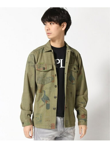 【SALE/50%OFF】REPLAY (M)コットンツイルアーミージャケット リプレイ ジャケット・アウター その他のジャケット・アウター グリーン【RBA_E】【送料無料】 【SALE/50%OFF】REPLAY (M)コットンツイルアーミージャケット リプレイ ジャケット・アウター その他のジャケット・アウター グリーン【RBA_E】【送料無料】