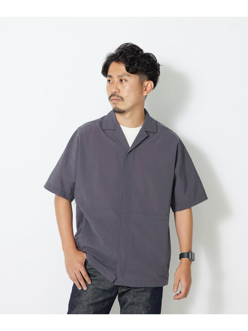 Snow Peak (M)Breathable Quick Dry Shirt Xm[s[N gbvX VcEuEX O[ ubNyz