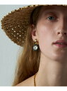IRIS47 IRIS 47/Elizabeth bowl earring BO98 セットアップセブン アクセサリー・腕時計 イヤリング・イヤーカフ ブラウン...