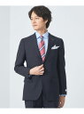 【SALE/70%OFF】UNITED ARROWS green label relaxing NIKKE シャドウストライプ 2B HC/RV スーツジャケッ...