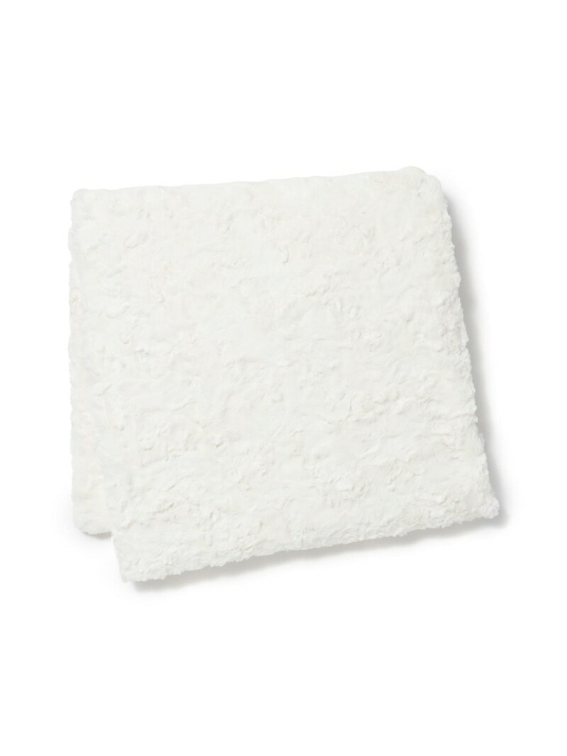 Francfranc 【EC限定】こたつ布団カバーになるブランケット 円形 φ1900 ホワイト フランフラン インテ..