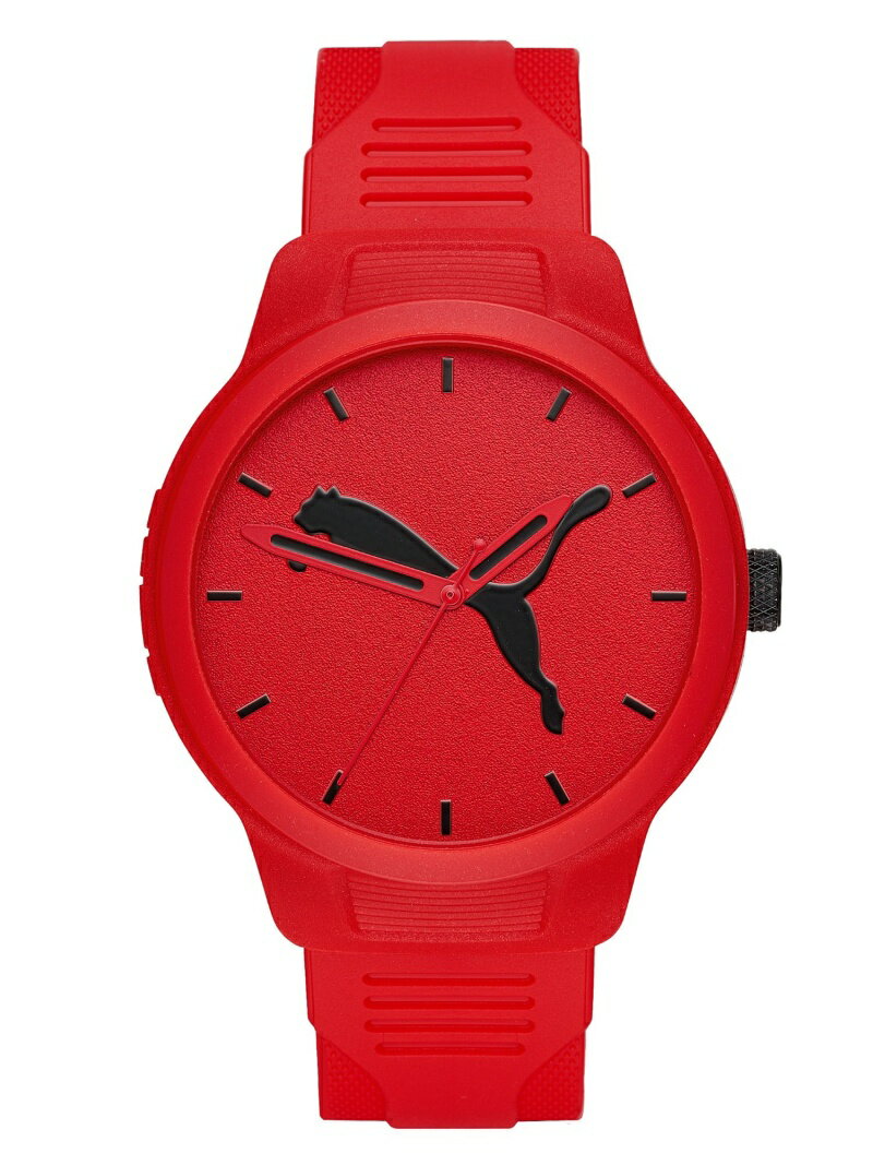 プーマ PUMA PUMA/(M)RESET V2_P5003 ウォッチステーションインターナショナル アクセサリー・腕時計 腕時計 レッド【送料無料】