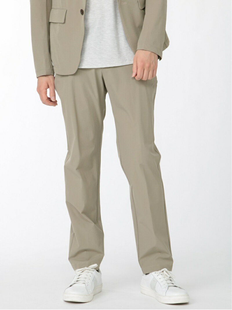 【SALE／50%OFF】m.f.editorial 接触冷感 4WAYストレッチ パンツ(セットアップ可能) タカキュー スーツ・フォーマル スーツパンツ ネイビー ベージュ カーキグリーン【RBA_E】【送料無料】