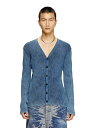 【SALE/40%OFF】DIESEL メンズ カーディガン K-ARDI-D ディーゼル トップス カーディガン ネイビー【RBA_E】【送料無料】