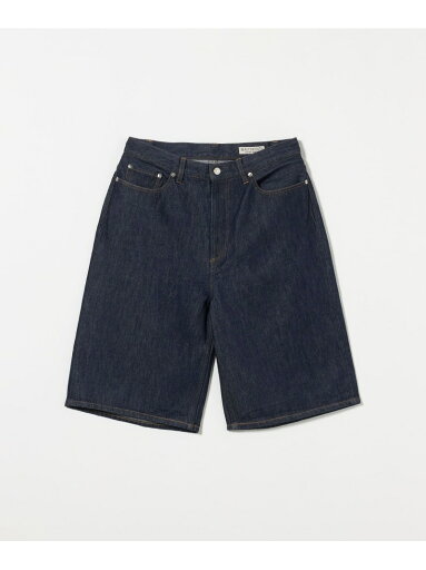 BEAUTY&YOUTH UNITED ARROWS ワイド デニム ショーツ ビューティー&ユース ユナイテッドアローズ パンツ その他のパンツ ネイビー【送料無料】 BEAUTY&YOUTH UNITED ARROWS ワイド デニム ショーツ ビューティー&ユース ユナイテッドアローズ パンツ その他のパンツ ネイビー【送料無料】