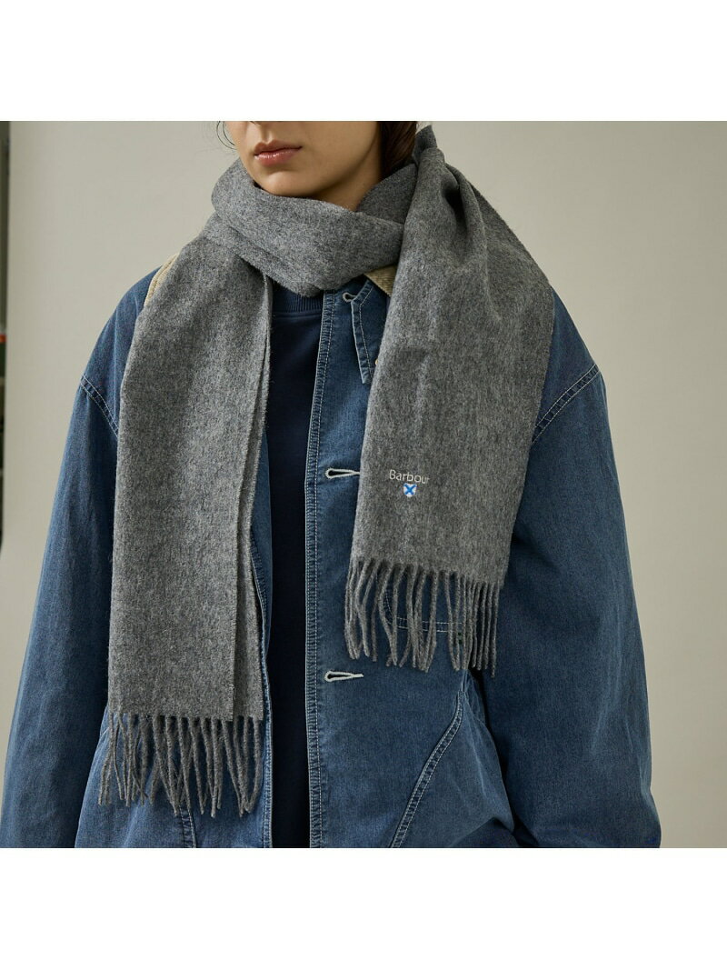 ABAHOUSE LASTWORD 【BARBOUR / バブアー】PLAIN LAMBSWOOL SCARF / アバハウス ファッション雑貨 マフ..