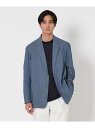 【SALE/50%OFF】UNITED ARROWS ボイル シャンブレー オーディナリー シングル ジャケット ユナイテッドアローズ ジャケット・アウター テーラードジャケット・ブレザー ネイビー【RBA_E】【送料無料】