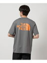 UNITED ARROWS green label relaxing <THE NORTH FACE>ショートスリーブ フラッシュドライ スキームコットン Tシャツ ユナイテッドアローズ グリーンレーベルリラクシング トップス カットソー・Tシャツ ホワイト ネイビー グレー【送料無料】