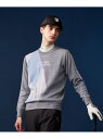 【SALE/30%OFF】23区GOLF 【MEN】【ウォッシャブル】ウールブレンド アーガイル ニット ニジュウサンクゴルフ トップス ニット グレー ネイビ...