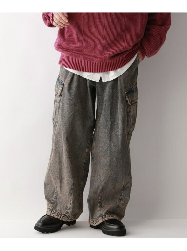 【SALE/40%OFF】RAGEBLUE デニムミリタリーカーゴパンツ/パラシュートパンツ レイジブルー パンツ ジーンズ・デニムパンツ グレー ブルー【RBA_E】【送料無料】 【SALE/40%OFF】RAGEBLUE デニムミリタリーカーゴパンツ/パラシュートパンツ レイジブルー パンツ ジーンズ・デニムパンツ グレー ブルー【RBA_E】【送料無料】