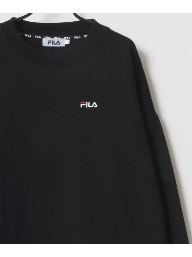 【SALE／30 OFF】FILA トレーナー メンズ スウェット スエット ブランド ラザル トップス スウェット トレーナー ブラック ネイビー ホワイト グレー【RBA_E】