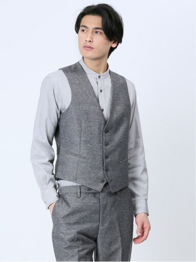 【SALE/36%OFF】TAKA-Q TechLinen スリムフィット ジレベスト グレー(セットアップ可能) タカキュー スーツ・フォーマル スーツベスト グレー【RBA_E】【送料無料】 【SALE/36%OFF】TAKA-Q TechLinen スリムフィット ジレベスト グレー(セットアップ可能) タカキュー スーツ・フォーマル スーツベスト グレー【RBA_E】【送料無料】
