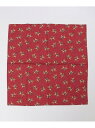 SHIPS MEN ROCKMOUNT: USA BANDANAS シップス ファッション雑貨 ハンカチ・ハンドタオル ネイビー ブラウン ブルー レッド ブラック グレー
