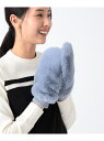 BEAMS GOLF <WOMEN> フェイクファー ミトン2 ビームス ゴルフ ファッション雑貨 手袋 ネイビー ベージュ【送料無料】