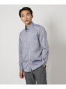 【SALE/50%OFF】UNITED ARROWS green label relaxing エブリット コットンパナマ スナップ ボタンダウン シャツ -イ...