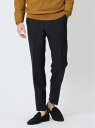 【SALE/50%OFF】TAKA-Q Woolen Tec On スリムフィット ノータックパンツ 組織紺(セットアップ可能) タカキュー スーツ・フォーマル...