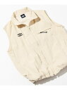 【SALE/50%OFF】UMBRO 別注 Nylon Full Zip Vest 25SS フリークスストア トップス ベスト・ジレ グレー ホワイト ベージュ ブラック【RBA_E】【送料無料】