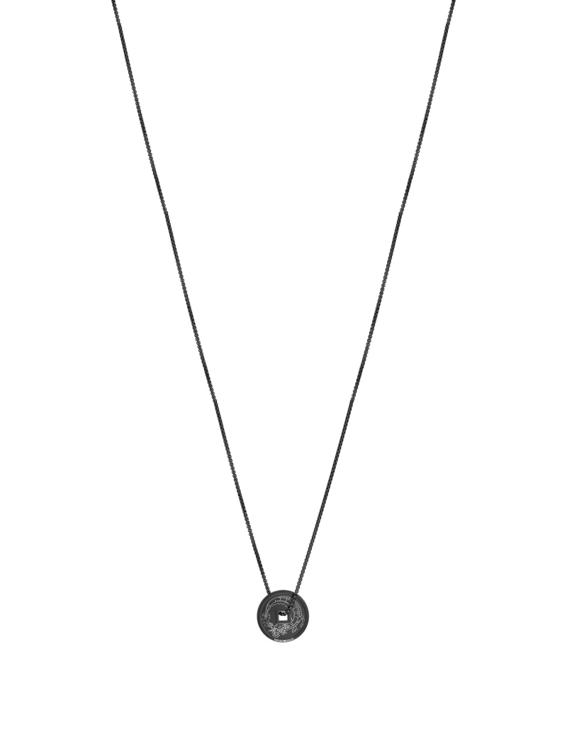 EMPORIO ARMANI Black Pendant EGS3045001 ウォッチステーションインターナショナル ファッション雑貨 その他のファッション雑貨 ブラック【送料無料】