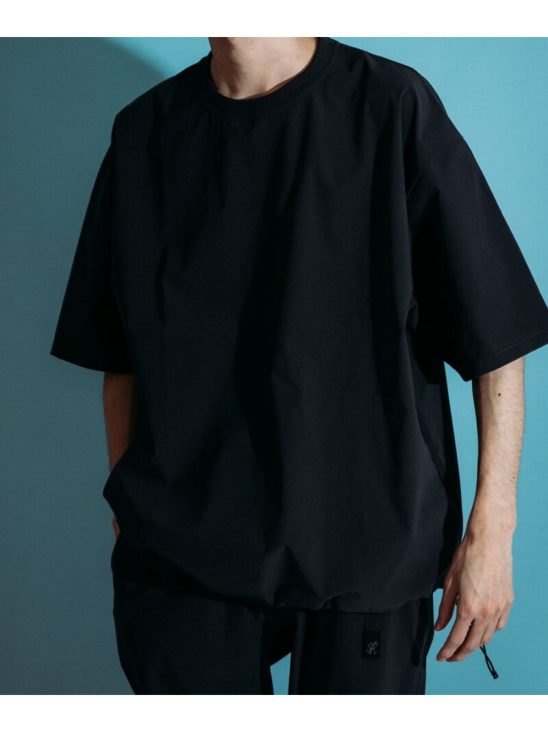 URBAN RESEARCH 『XLサイズあり』『撥水』SOLOTEX STRETCH SHORT-SLEEVE T-SHIRTS アーバンリサーチ トップス カットソー・Tシャツ ブラック グレー【送料無料】