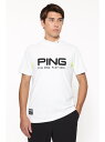 PING APPAREL ベア天竺/メッシュ半袖ハイネックカットソー <GOLD> (MENS) ピン アパレル トップス その他のトップス ホワイト ブラック...