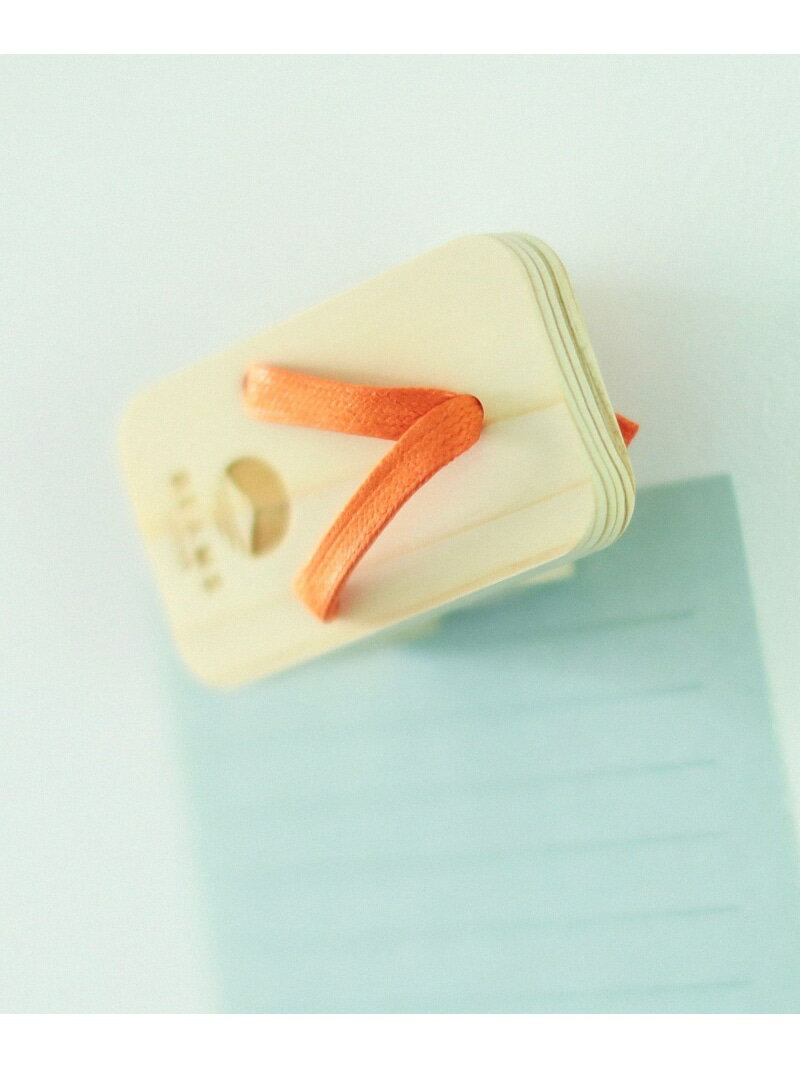 BEAMS JAPAN 下駄 マグネット ビームス ジャパン 財布・ポーチ・ケース その他の財布・ポーチ・ケース オレンジ ブラック パープル