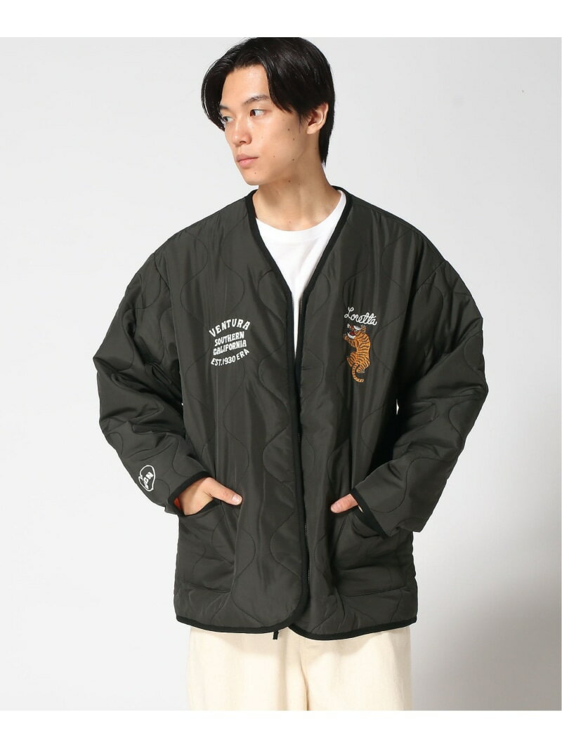 【SALE/30%OFF】ANTIBAL ANTIBAL/(M)中綿キルト ジャケット フララニハワイ ジャケット・アウター ノーカラージャケット ブラック カ...