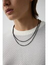 AZUL BY MOUSSY ロングネックレス アズールバイマウジー アクセサリー・腕時計 ネックレス ブラック(4)