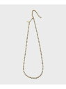 【SALE/40%OFF】TAKEO KIKUCHI ラリエットチェーンネックレス タケオキクチ アクセサリー・腕時計 ネックレス ゴールド シルバー【RBA_E】【送料無料】
