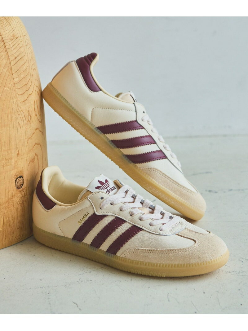 UNITED ARROWS green label relaxing 【国内EXCLUSIVE】＜adidas Originals＞SAMBA OG スニーカー ユナイテッドアローズ グリーンレーベルリラクシング シューズ・靴 スニーカー ホワイト【送料無料】のサムネイル