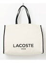 【SALE/30%OFF】LACOSTE ヘリテージキャンバス テニススタイルトートバッグ ラコステ バッグ トートバッグ ホワイト ブラック グリーン ブラウ...
