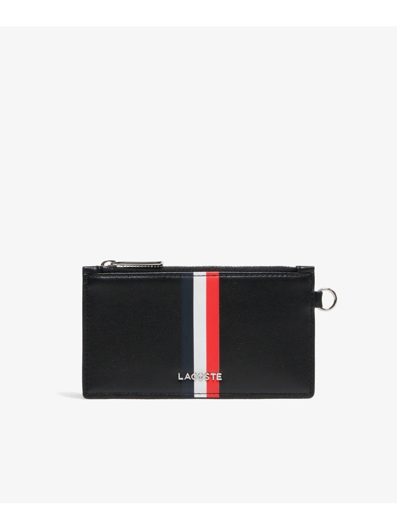 LACOSTE トリコロールプリントレザー